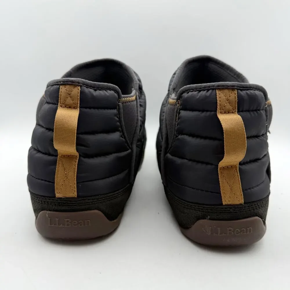 L.L.Bean Mens Mountain Classic Quilted ll Ankle Boots US 10 M Black NWOB